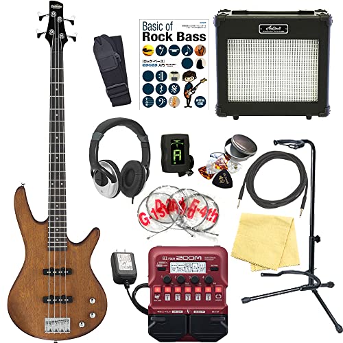 新品・蓋だけ開封未使用品】Ibanez GSR180-BK ベース初心者セット